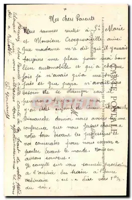 MORTAIN - Mała Wodospad — wydawca G. Brandez & Cie, Mortain — Rewers