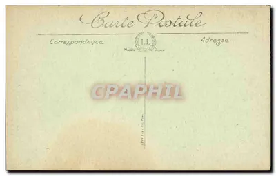 Côro da igreja após o bombardeio — Soumène — Vise Paris n° 826 — Verso