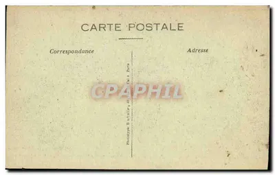 Péronne — Verwoesting na de oorlog — Phototype Buthinier, 1510 — Achterkant