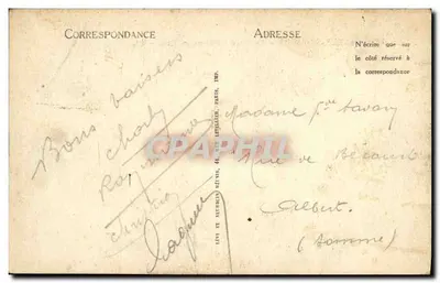 CAYEUX-SUR-MER — Plaża w Godzinie Kąpieli — LL. — Rewers