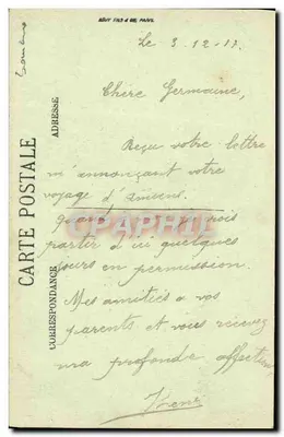 Abbeville — Igreja de São Vulfrano — Detalhe das Esculturas (Lado Norte) — LL. n°148 — Verso