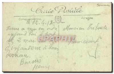 Abbeville — L'Église Saint-Vulfran — L'Abside — LL. — Verso