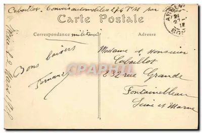 Abbeville — Vista geral tirada do Mont Caubert — ND. Phol. n°45 — Verso