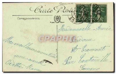 Abbeville — Starszy Hotel św. Wulfryna z XVII w. — LL — Rewers