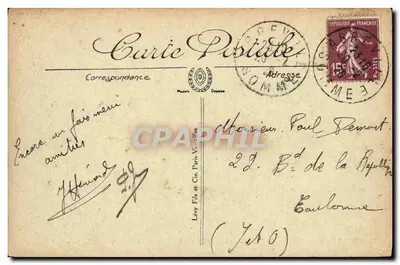 Abbeville — A Igreja de São Gilles — Lado Meridional — Verso