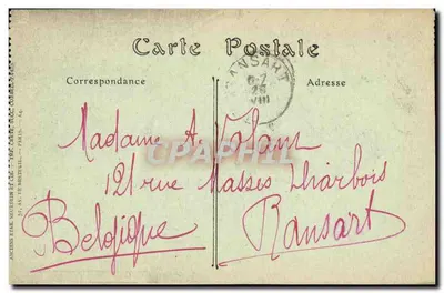 Abbeville — Casa dita de François 1er — editor JND — Verso