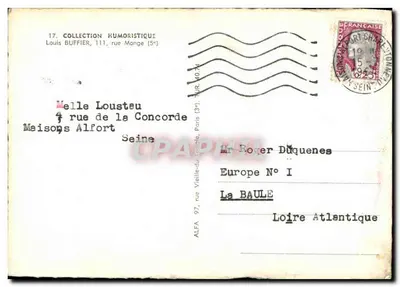 Du lait qui ne demande qu'à monter — publicité humoristique — L. Buffier — Verso