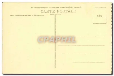 Montpellier - Hotel St-Côme - Sala das Conferências — Foto L. Cairol, n° 10 — Verso