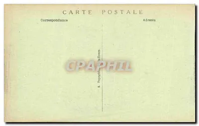 ルーブルとトゥールコインの繊維・家具用生地館 — パリ国際装飾芸術博覧会1925年 — A.P.（フェール建築家） — 裏面