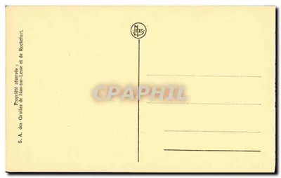 Grutas de Han — A Sala das Draperias — N. JELS — Verso