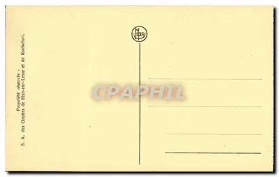 Grotas de Han — O Portal das Draperias — editor Néas — Verso