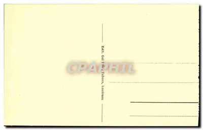 Statua di Nostra Signora della Cintura a Lucéram — editore Gal Paul, Lucéram — Verso