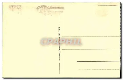 Lucérat (A.M.) — Plakietka Zmarłych dla Ojczyzny — Wydawca Gal. Paul Tabaes, Lucérat — Rewers