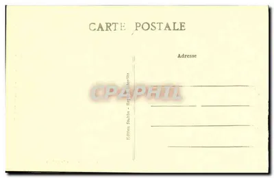 Bilhete postal antigo Vimy O Memorial Canadense Militaria A brise da espada — Verso