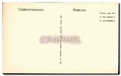 Marie-Antoinette — ostatnia lista do pani Elisabeth — fac-simile — wydawca Hererin Repnis, Paryż — Rewers