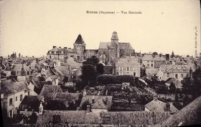 Evron (Mayenne) — Vista Geral — Éd. Boche-Fr. & Cie, N° 1b