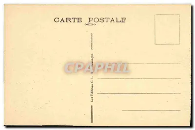 Besançon-les-Bains — Plac Castan, Brama Ciemna i Katedra św. Jana — Wydawnictwo C.L. Besançon, nr 46 — Rewers