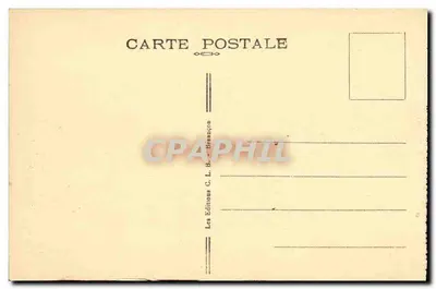 Besançon-les-Bains — Most Przecinający i Katedra św. Marii Magdaleny — Wydawnictwo C. L. B. Besançon — Rewers