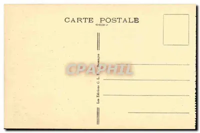 Casino e Estabelecimento Termal dos Banhos Salinos da Mouillière — Besançon-les-Bains — Edições C. L. Éd. Besançon — Verso