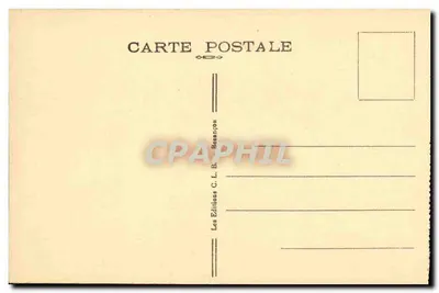 Besançon-les-Bains — Palazzo di Giustizia (XVI secolo) — Antico Parlamento della Franche-Comté — Edizione C. L. B. Besançon — Verso
