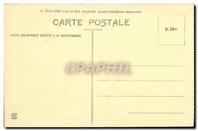 Pau - Kasteel van Hendrik IV en het Pic du Midi d'Ossau — Phototype Labouche Frères Toulouse — Achterkant