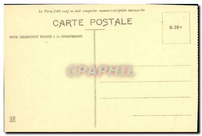 Pau - Castelo Henri IV - Sala da Família — Fototipia L'Abouche Frères Toulouse — Verso