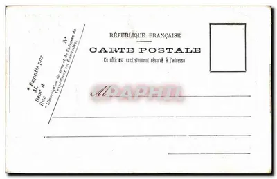 Paryż przy świetle księżyca — Wieża Eiffla — Hjarnet — Rewers