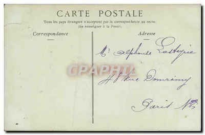 PARIS — A Torre Eiffel — Verso