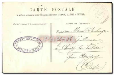 Obelisco di Louqsor — Parigi, 1904 — editore non identificato — Verso