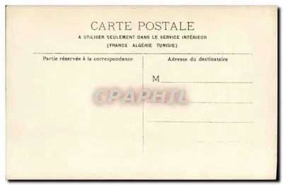 Paris — La Place de la Concorde et la Statue de Strasbourg — Éditeur non identifié — Verso