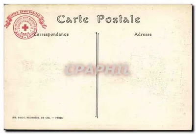 Het Dôme van de Invaliden — De Grafzerk van Napoleon I — IMP. PHOT. NEURDEIN ET CIE. — Parijs — Achterkant