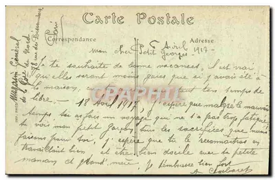 Paryż — Widok z Siedmiu Mostów, zrobiony z Saint-Gervais — ND. Fot. nr 27 — Rewers