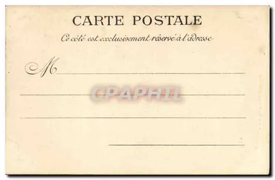 Paris — Museu Galliéni — J. & C. Alta, Paris — Verso