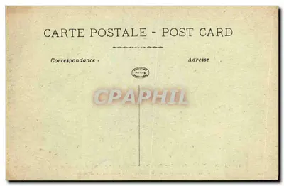 PARIS — Wejście na Rue Royale (Budynki wybudowane przez Gabriela w 1763) — La Pensée, nr 50 — Rewers