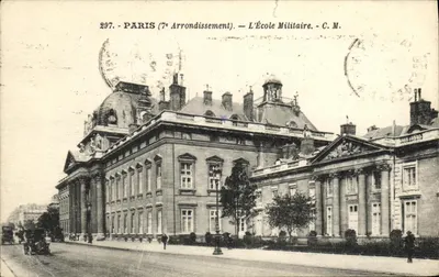 Paris (7º Arrondissement) — A Escola Militar — C. M. — n° 297
