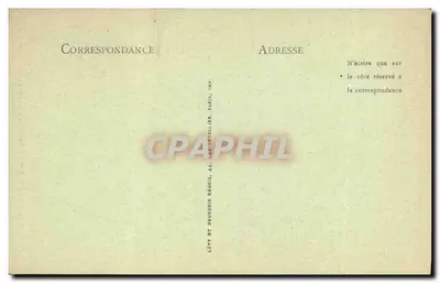 Gérardmer — Chute inférieure du Saout de la Bourrique — L.L. n°83 — Rewers