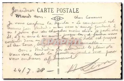 Gérardmer — Most Fées na Vologne — Wydawnictwo Didier, nr 16 — Rewers