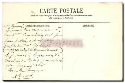 Paris (XIe) — A Rue Turbigo e a Estátua da República — LL. — Verso