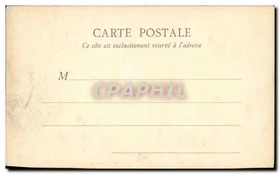PARIS — A Ponta da Ilha Saint-Louis — B. F., Paris, n° 254 — Verso