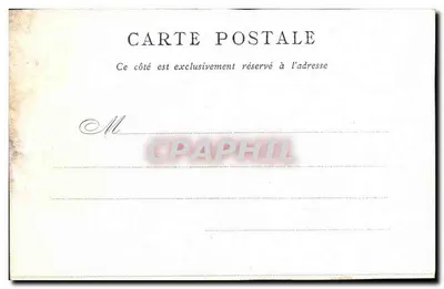 Hôtel de Ville — Paris — Wydane przez Bon Marché — Paris — Rewers