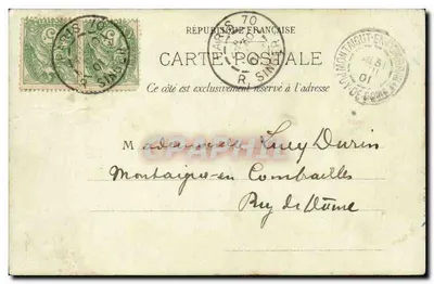 Paris — Place du Châtelet — éditeur PARIS 7.5 — Achterkant