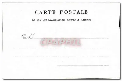 Palazzo Comunale — Parigi — Pubblicato da Le Bon Marché — Verso