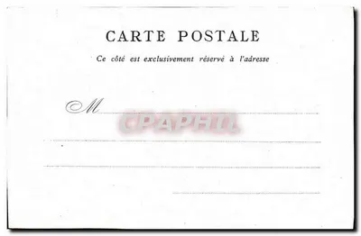 Arc de Triomphe — Paryż — wydane przez Le Bon Marché — Rewers