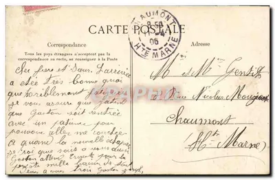 PARIS — Les Boulevards, vus de la Madeleine — wydawca nieznany, nr 477 — Rewers