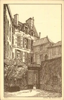 Hôtel de Rouen — Paris — Hôtel de Rouen-N°54