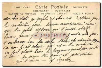 Paris — Monument erguido em homenagem a Gambetta — ND — Verso