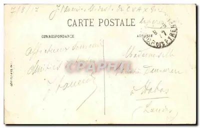 Estatua de Joana d'Arc — Praça Saint-Augustin — LL, n° 884 — Verso