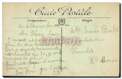 Sacro Corazón de Montmartre — Recuerdo 1934 — LL. — Reverso