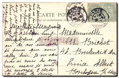 Paris — Musée de Zoologie - Jardin des Plantes — Éditeur non identifié, n° de série non visible — Rewers