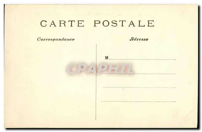 Paris — O Rond-Point dos Campos-Élisées — C.M. n°119 — Verso